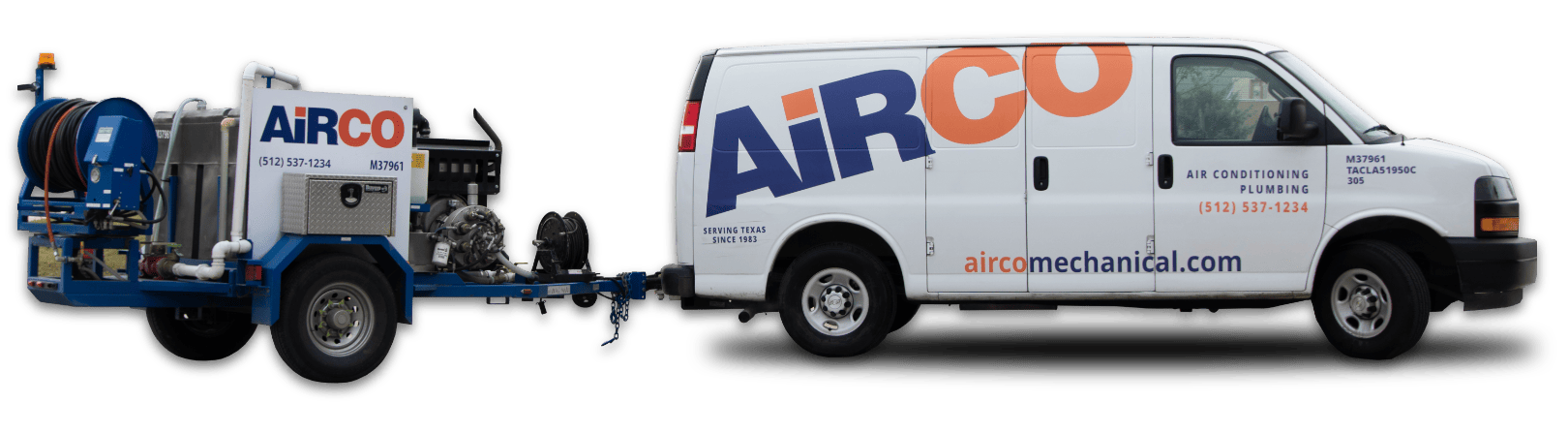 AiRCO Mechanical Service truck.